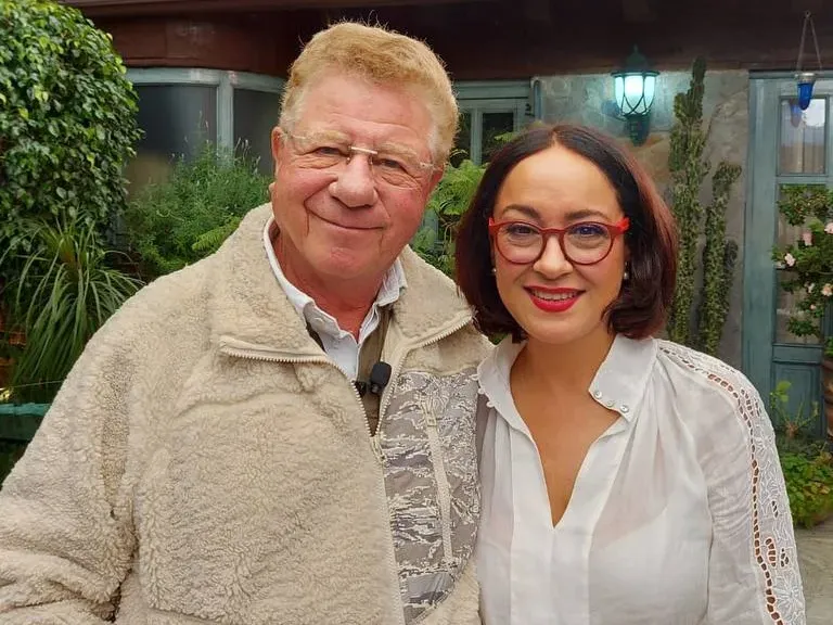 Sandra Castañeda y Carlos Alazraki