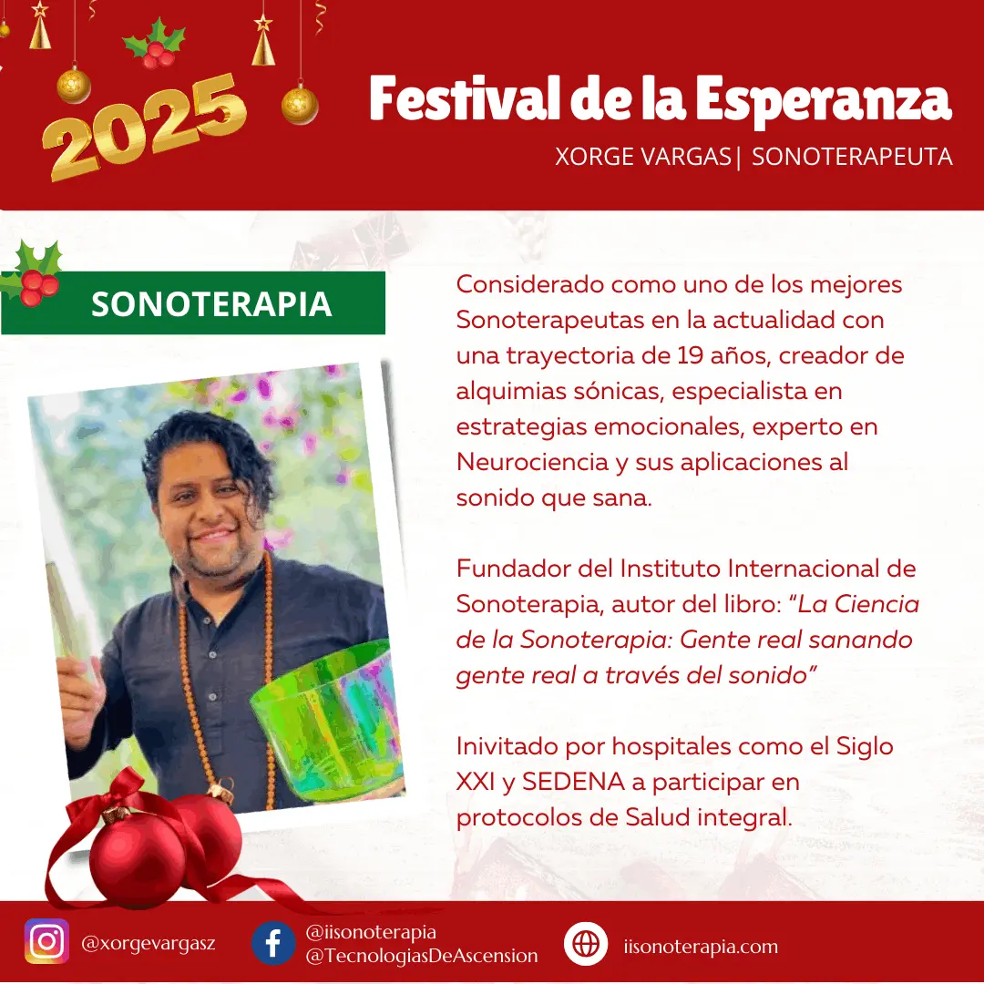 Xorge Vargas - Sonoterapeuta