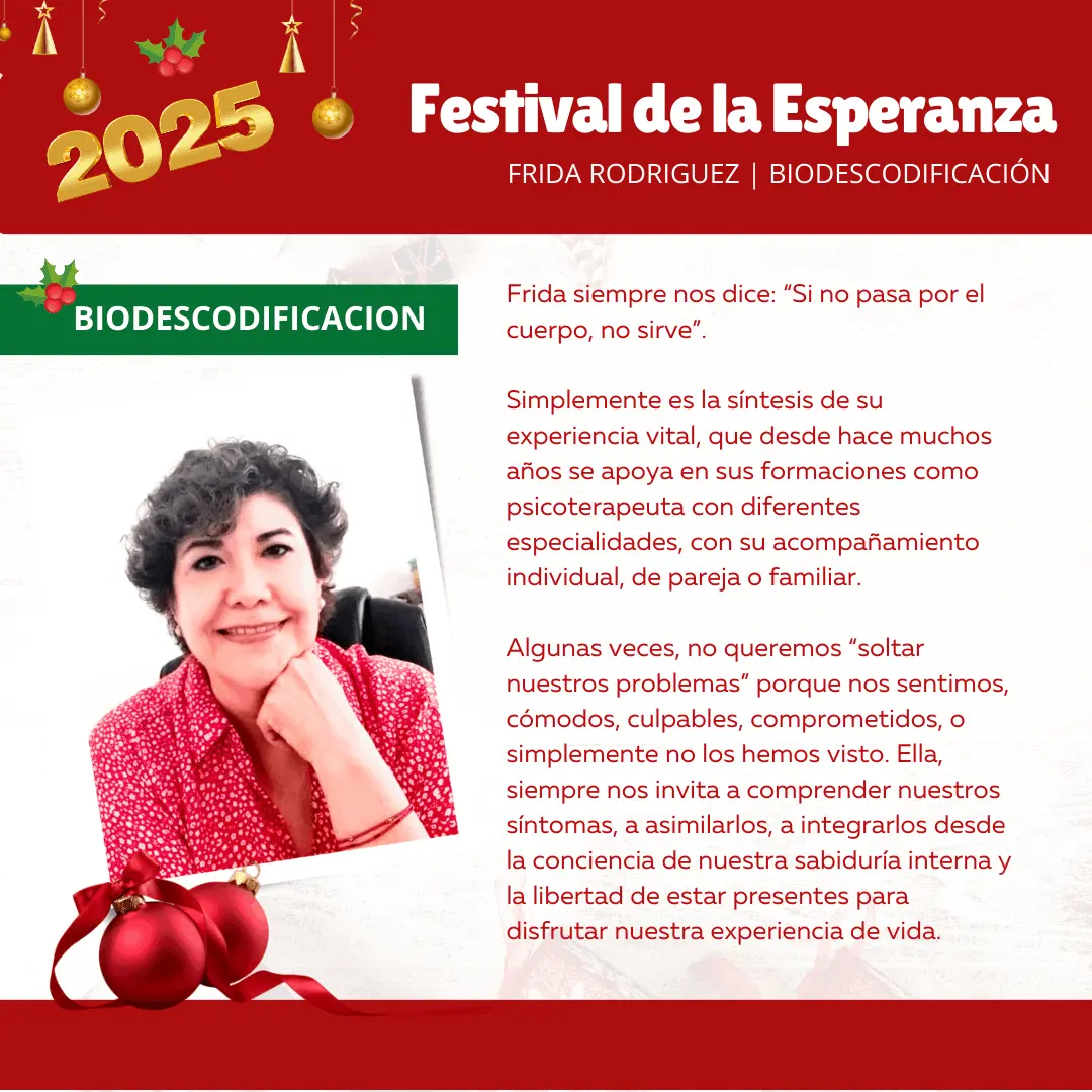 Frida Gonzalez - Biodescodificadora